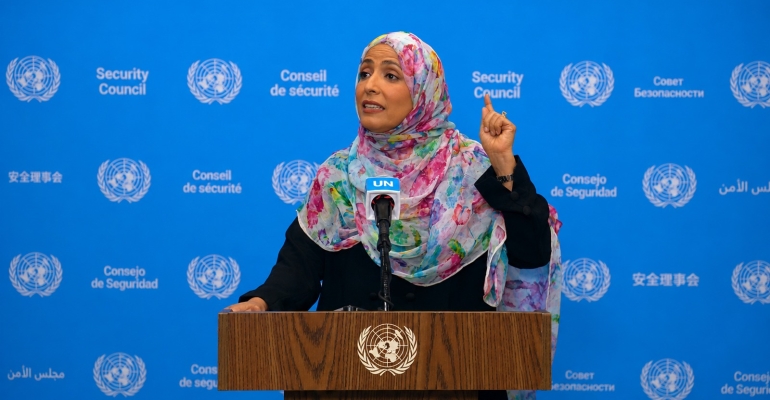 Statement by Ms. Tawakkol Karman on Yemen — August 13, 2026